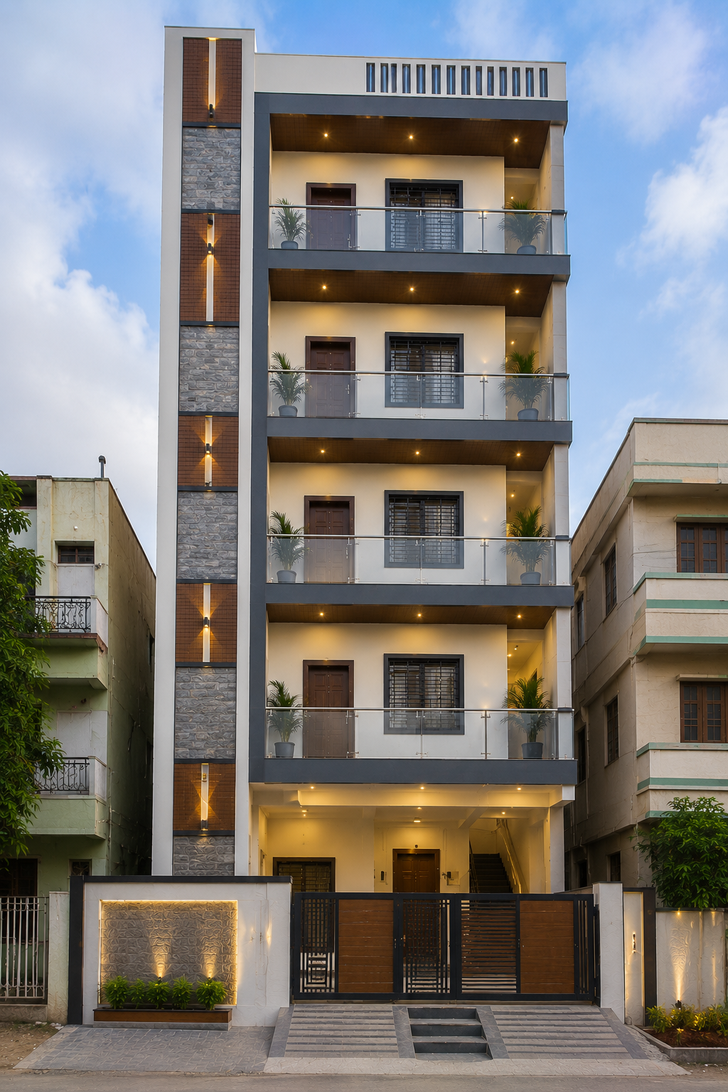 G+3 Rental Residence at BTM Layout completed project