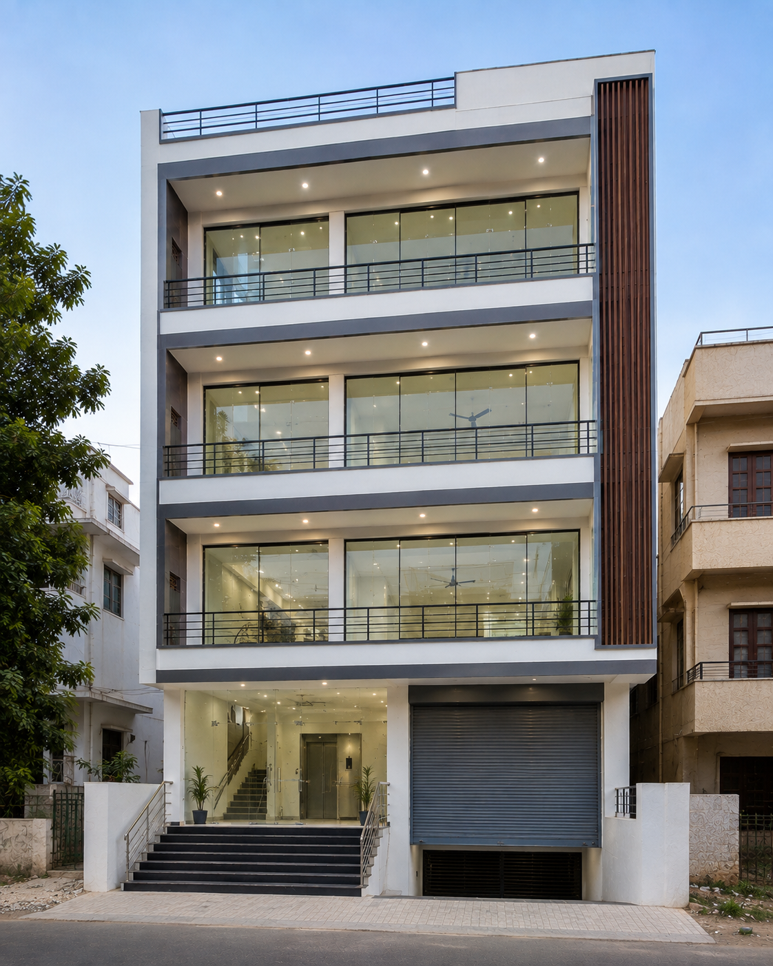 Commercial & Office Building at Electronic City completed project